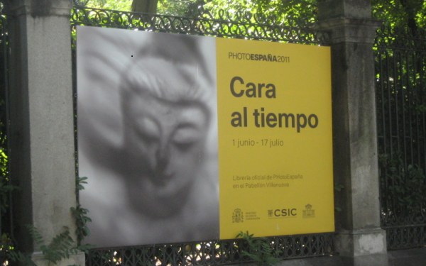 cartel publicitario PHOTOESPAÑA 2011 Madrid
